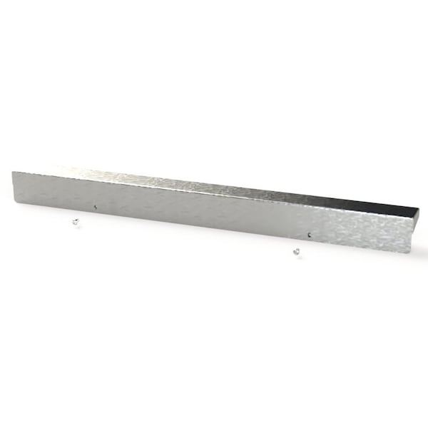 Lip - Pencil, 2.19 in. H x 2 in. W x 26 in. L, 304 Stainless Steel